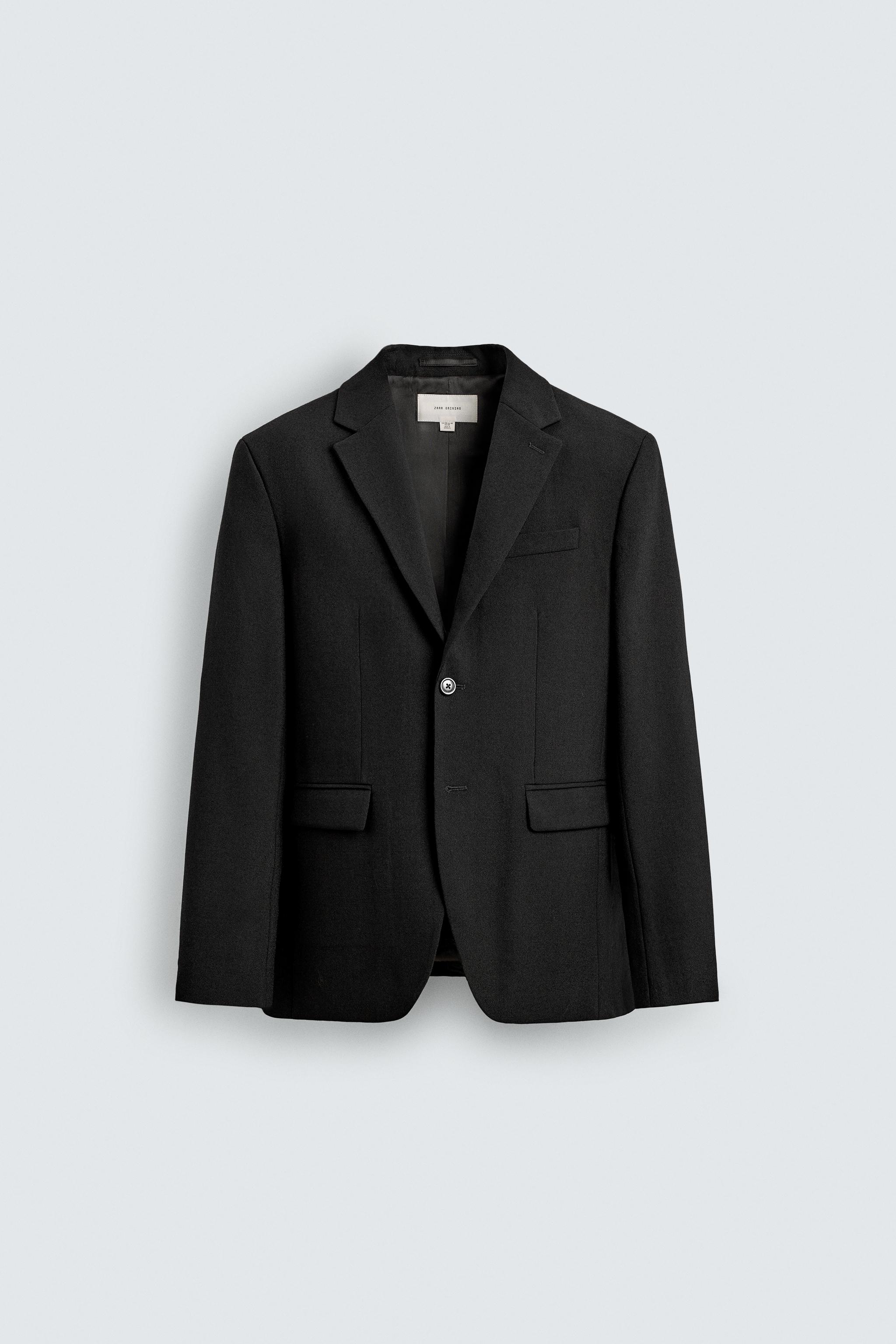 100% WOOL SUIT BLAZER